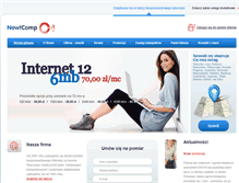 Tablet Screenshot of internetbezprzewodowy.pl